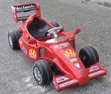 jokingaround.co.uk F1 Grand Prix Ride On Childrens Racing Car [Colour : White]